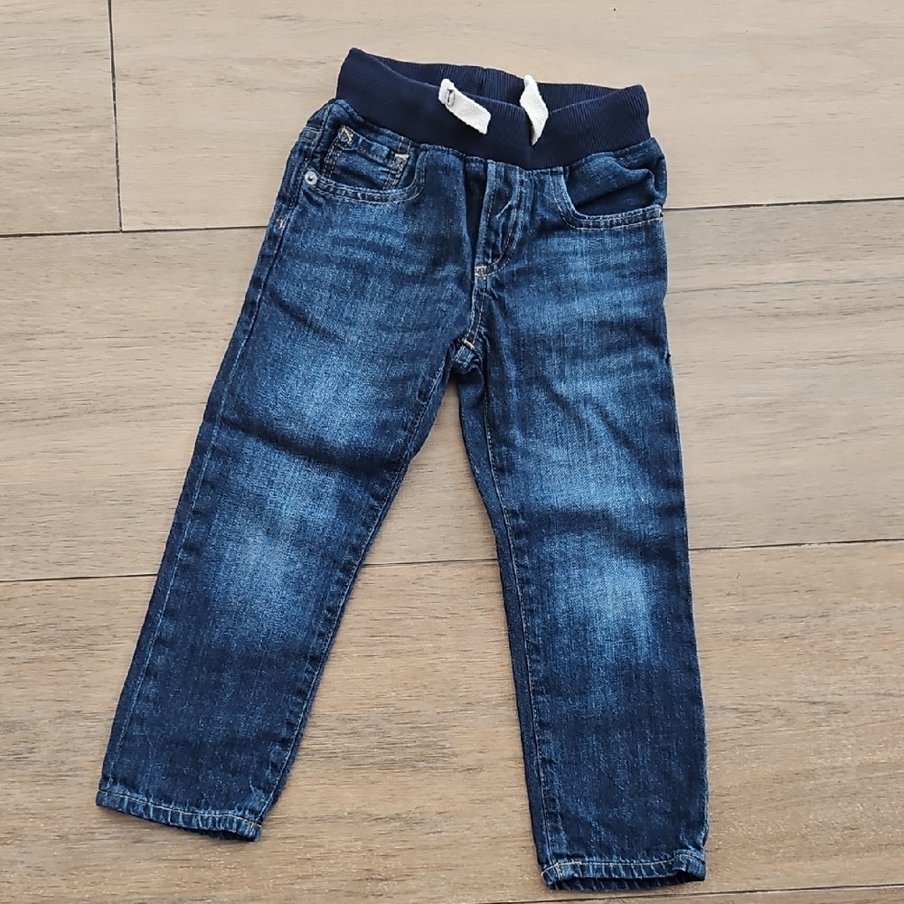 GAP Blue Elastic Waist Jeans